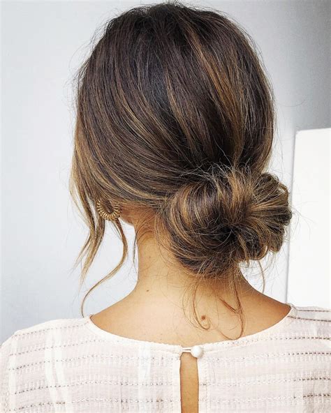 chignon bun design.